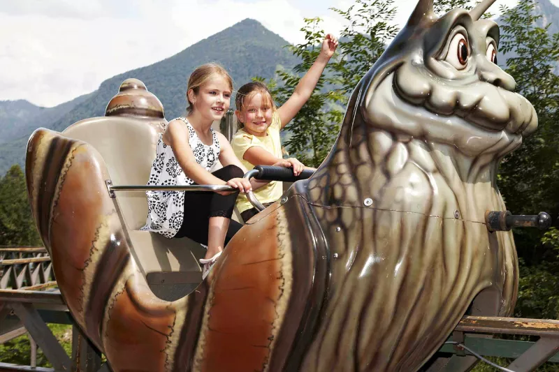 Kindervergnügen im Erlebnispark Marquartstein
